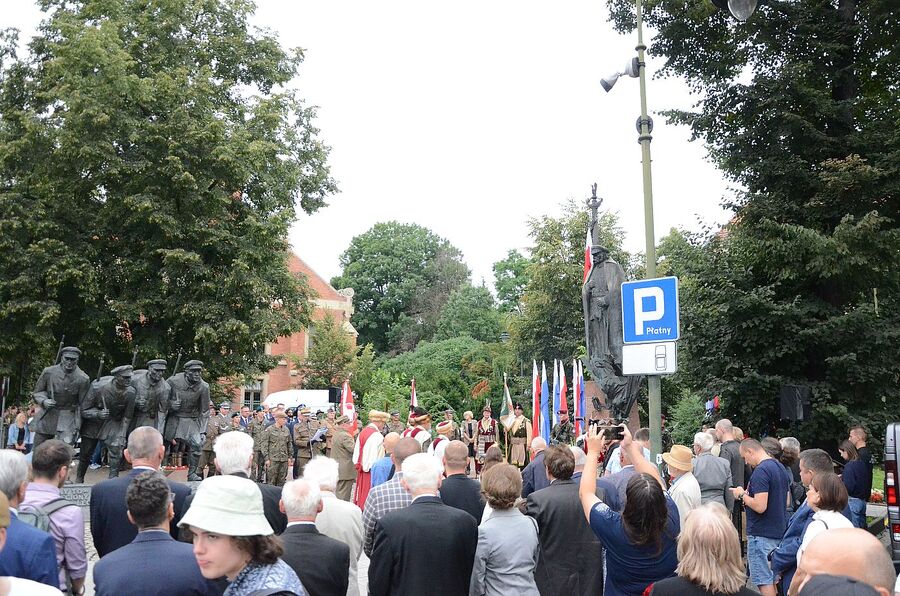 LVIII Marsz Szlakiem Pierwszej Kompanii Kadrowej. Uroczystości w Krakowie. Fot. Janusz Ślęzak (IPN)