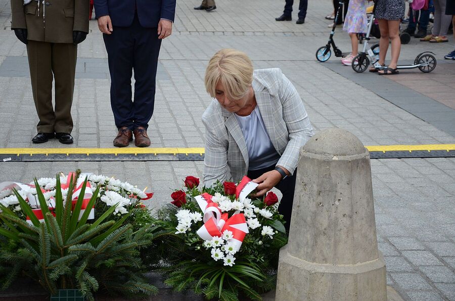 LVIII Marsz Szlakiem Pierwszej Kompanii Kadrowej. Uroczystości w Krakowie. Fot. Janusz Ślęzak (IPN)