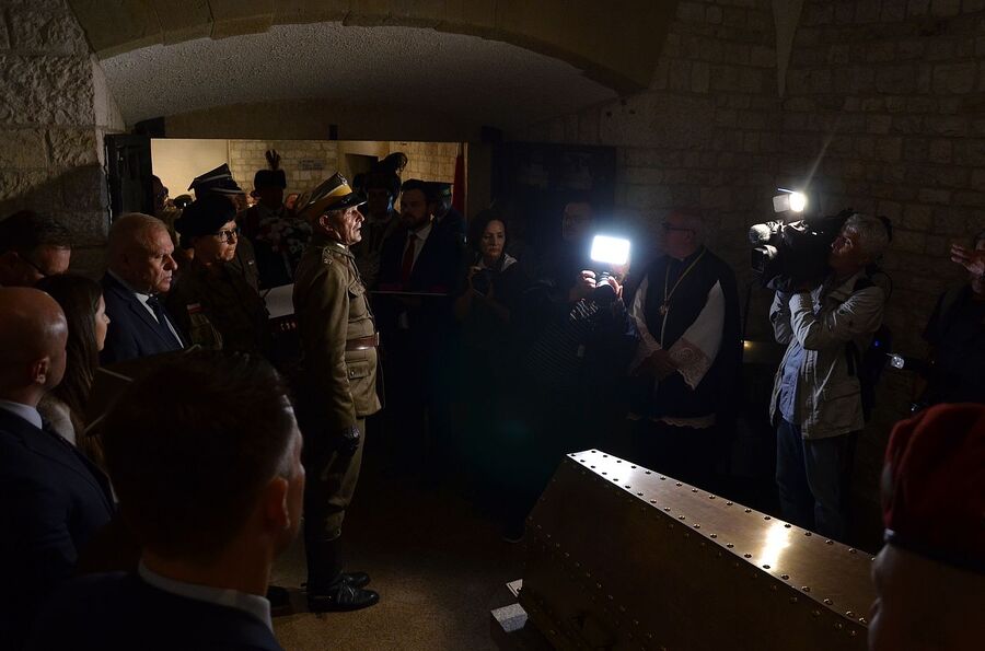 LVIII Marsz Szlakiem Pierwszej Kompanii Kadrowej. Uroczystości w Krakowie. Fot. Janusz Ślęzak (IPN)