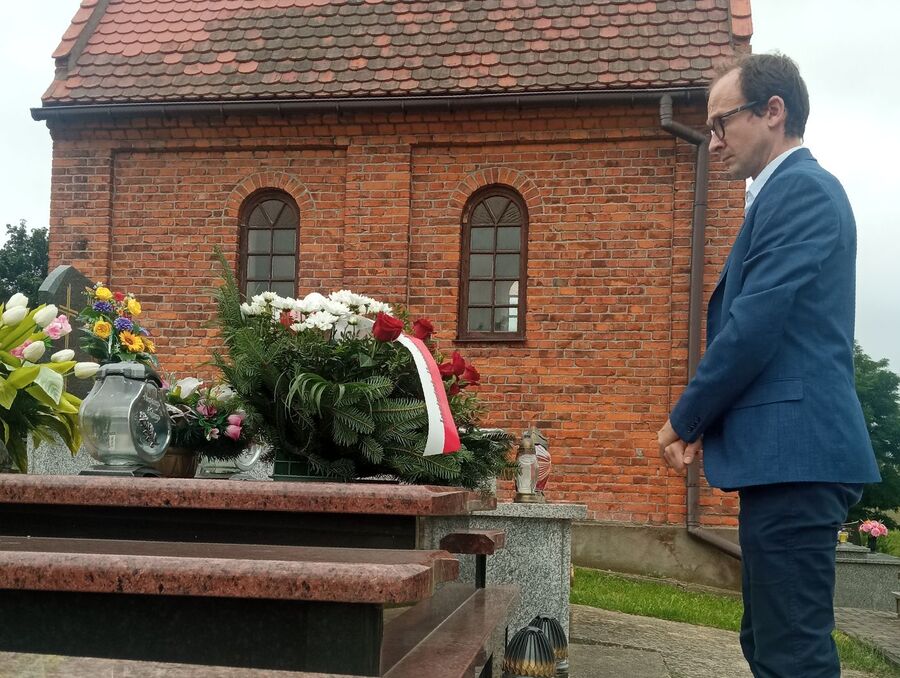 80. rocznica niemieckiej zbrodni w Łyszkowicach. Fot. IPN