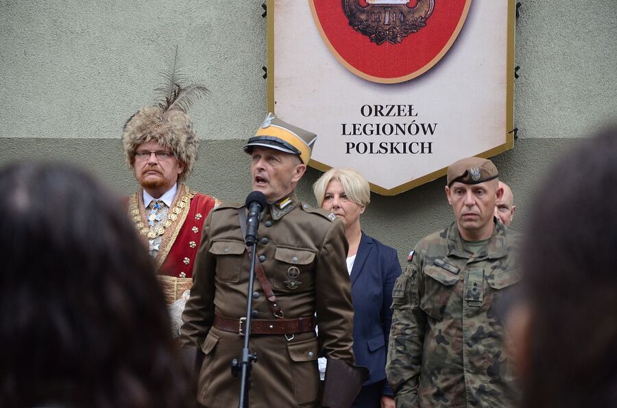 LVIII Marsz Szlakiem Pierwszej Kompanii Kadrowej. Fot. Janusz Ślęzak (IPN)