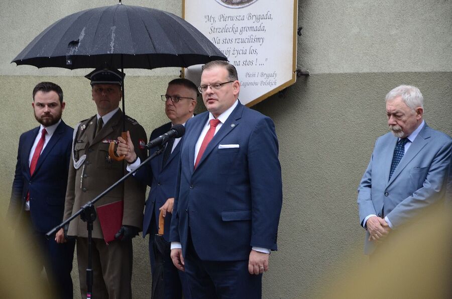 LVIII Marsz Szlakiem Pierwszej Kompanii Kadrowej. Fot. Janusz Ślęzak (IPN)