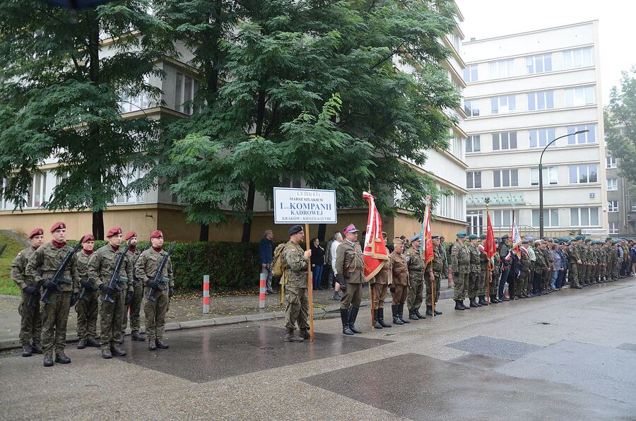 LVIII Marsz Szlakiem Pierwszej Kompanii Kadrowej. Fot. Janusz Ślęzak (IPN)