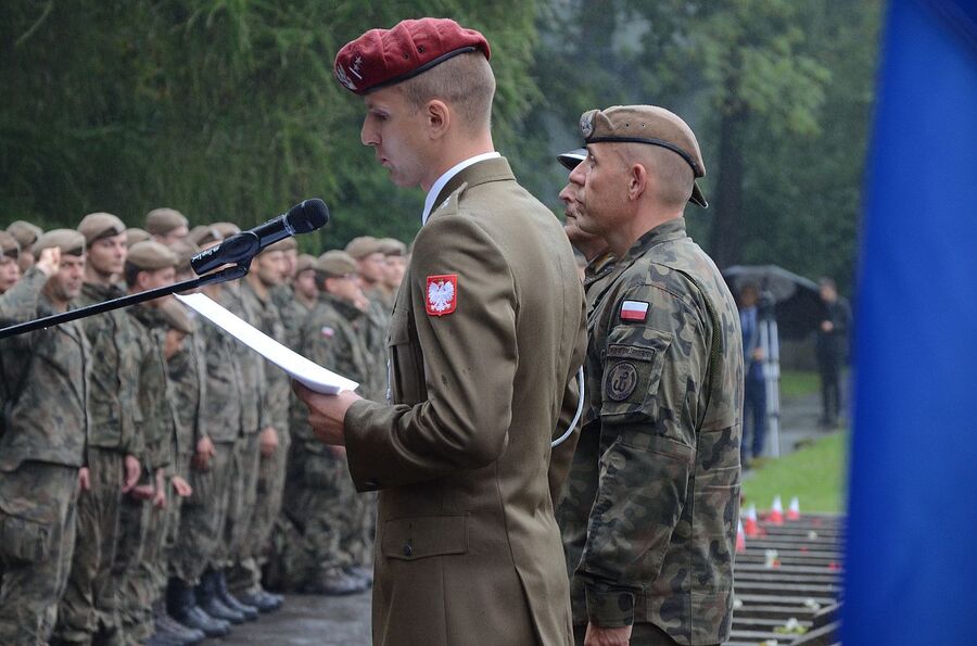 LVIII Marsz Szlakiem Pierwszej Kompanii Kadrowej. Fot. Janusz Ślęzak (IPN)