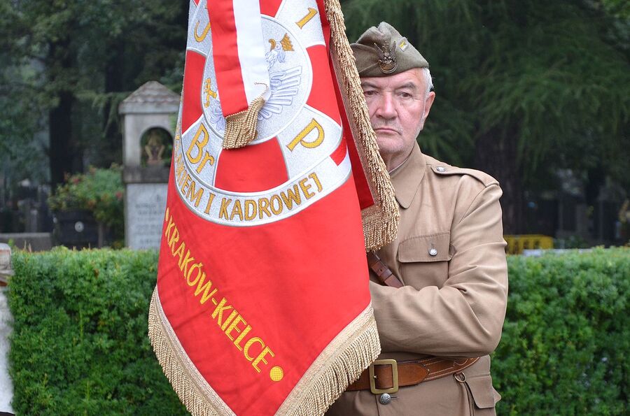LVIII Marsz Szlakiem Pierwszej Kompanii Kadrowej. Fot. Janusz Ślęzak (IPN)