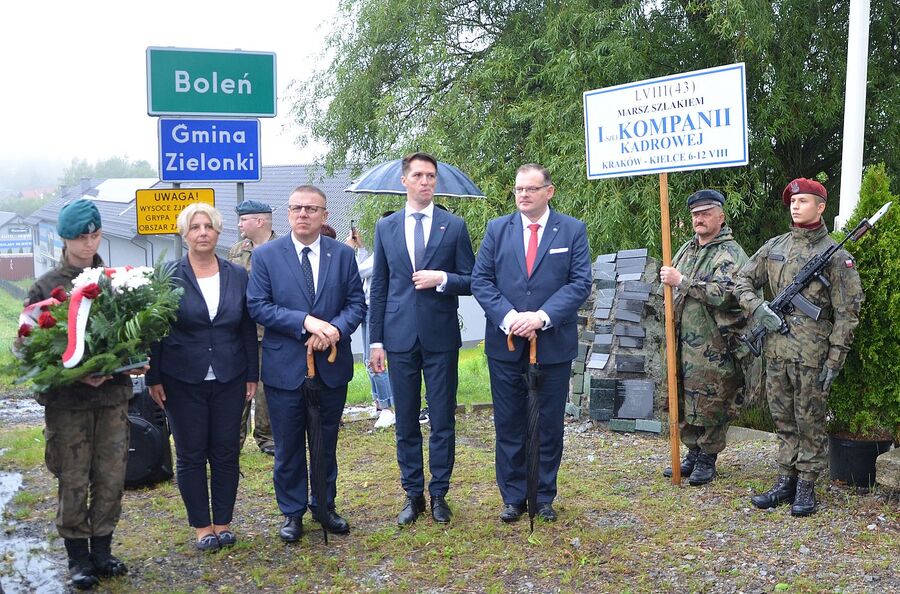 LVIII Marsz Szlakiem Pierwszej Kompanii Kadrowej. Fot. Janusz Ślęzak (IPN)