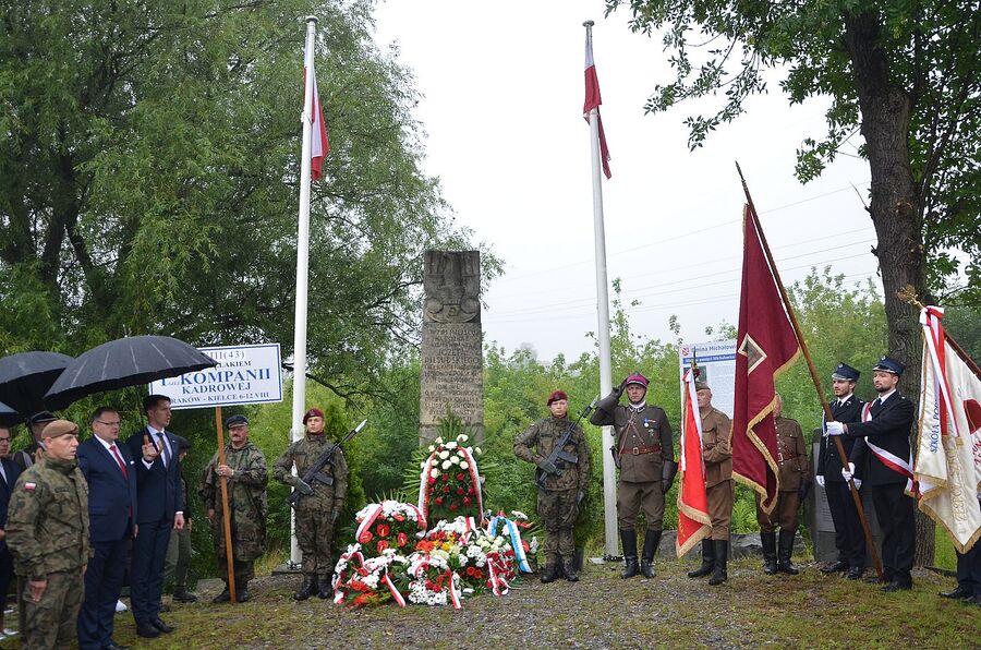 LVIII Marsz Szlakiem Pierwszej Kompanii Kadrowej. Fot. Janusz Ślęzak (IPN)