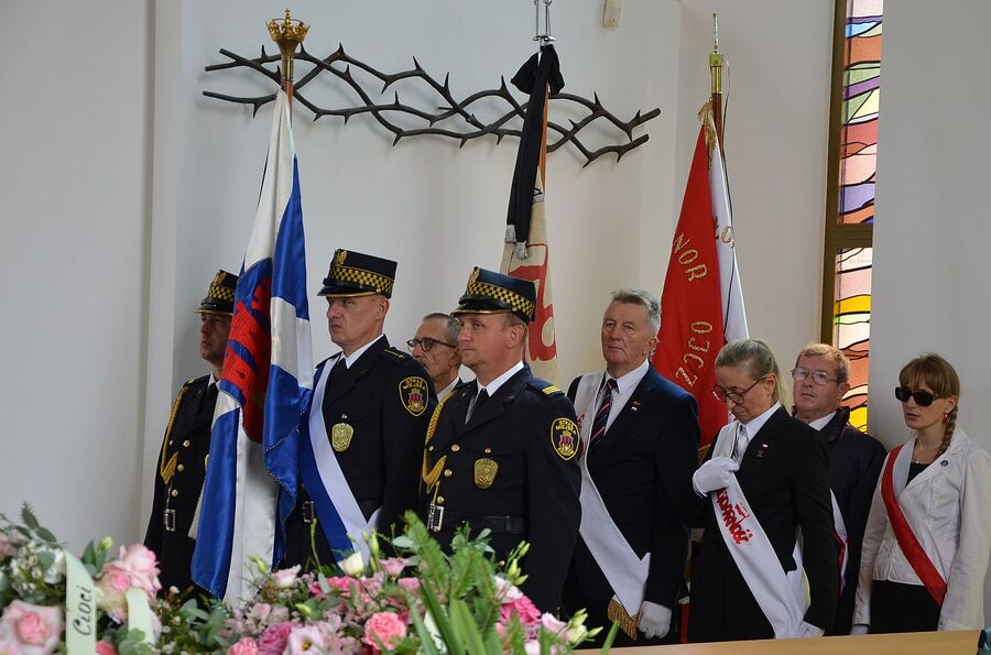 Uroczystości pogrzebowe Teresy Starmach. Fot. Janusz Ślęzak (IPN)