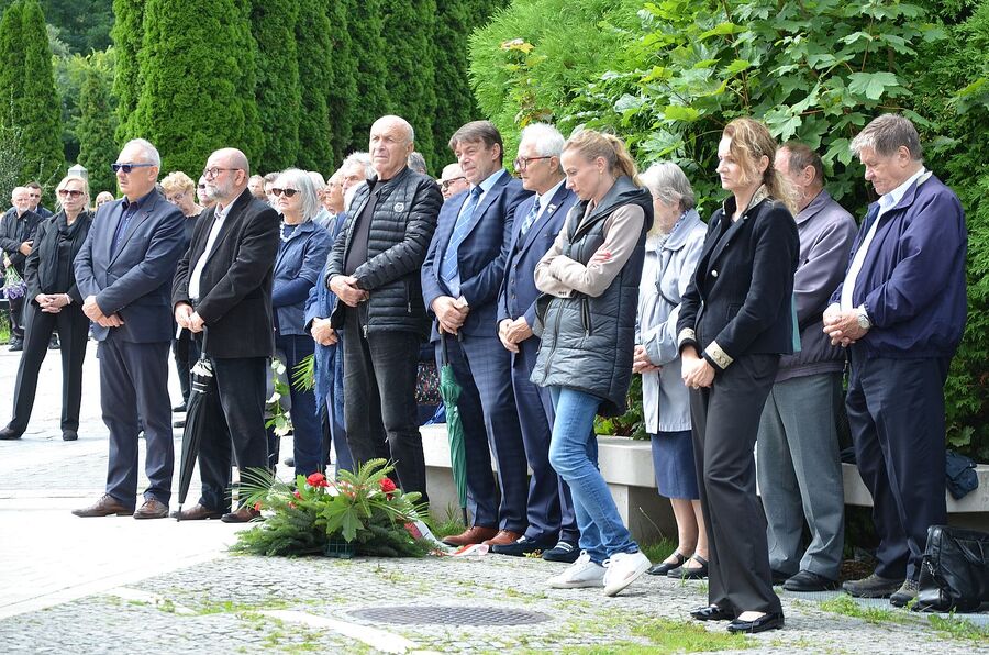 Uroczystości pogrzebowe Teresy Starmach. Fot. Janusz Ślęzak (IPN)