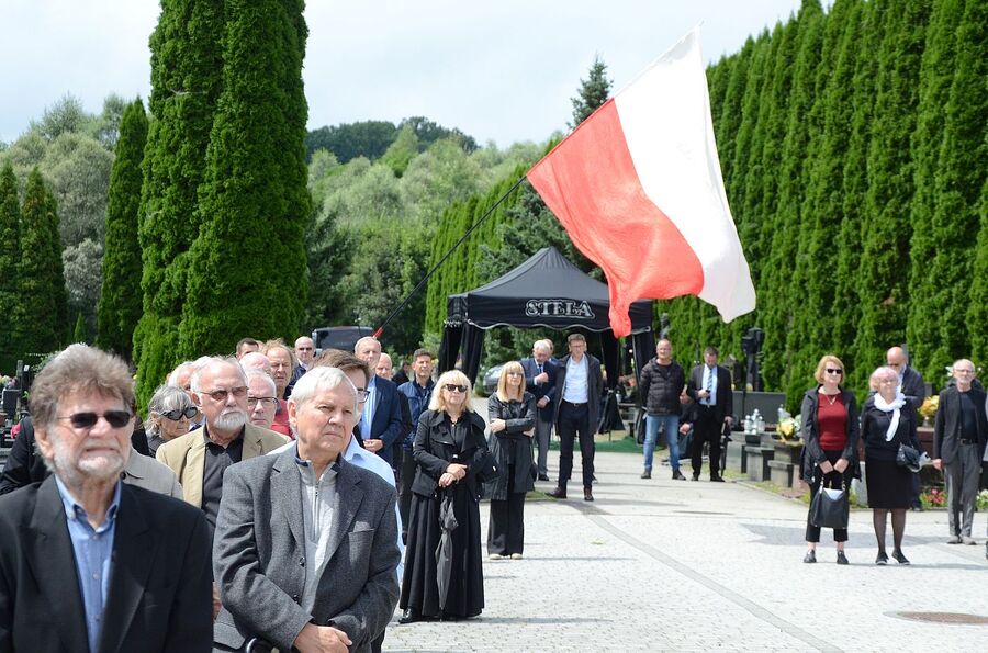 Uroczystości pogrzebowe Teresy Starmach. Fot. Janusz Ślęzak (IPN)