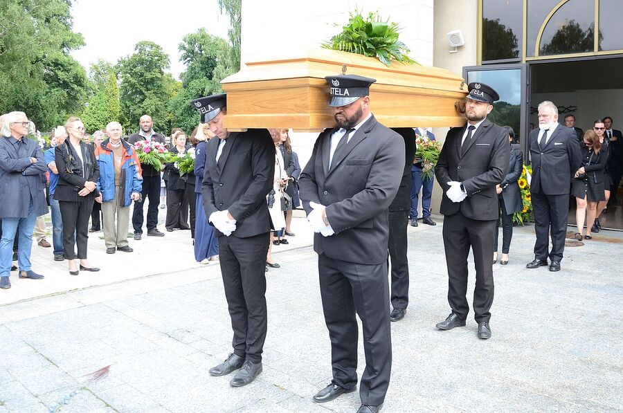 Uroczystości pogrzebowe Teresy Starmach. Fot. Janusz Ślęzak (IPN)