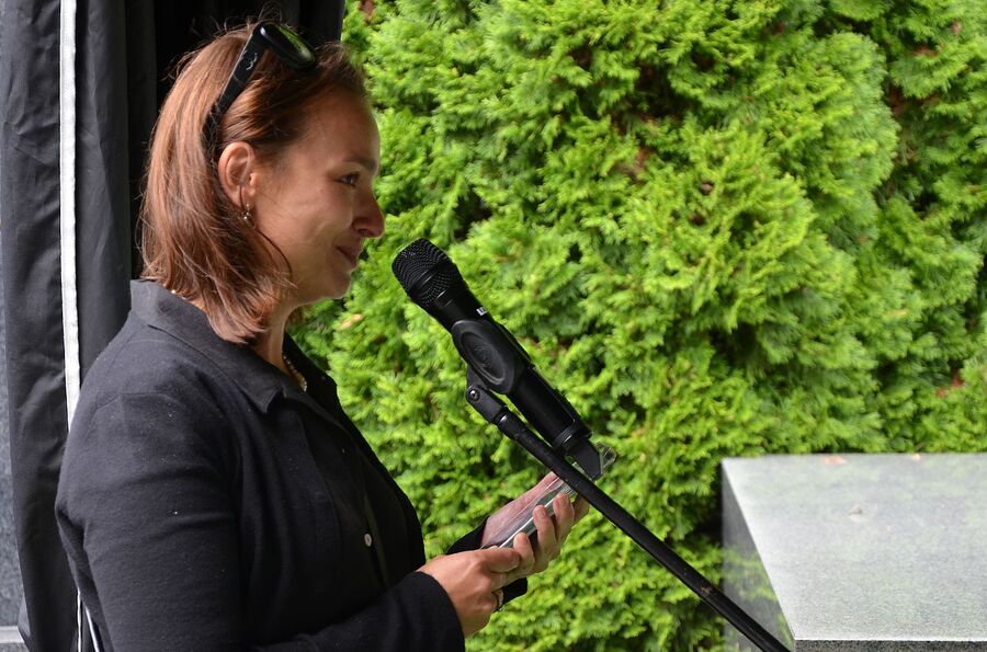 Uroczystości pogrzebowe Teresy Starmach. Fot. Janusz Ślęzak (IPN)