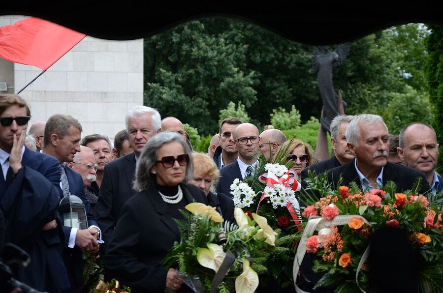 Uroczystości pogrzebowe Teresy Starmach. Fot. Janusz Ślęzak (IPN)