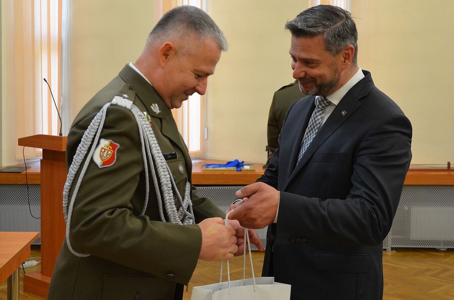 Gen. Marcin Żal, przyjaciel krakowskiego IPN, przenosi się do Warszawy. Fot. Janusz Ślęzak (IPN)