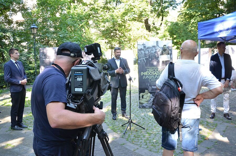 Wystawa „Zbrodnie (nie)osądzone” w Krakowie. Fot. Janusz Ślęzak (IPN)