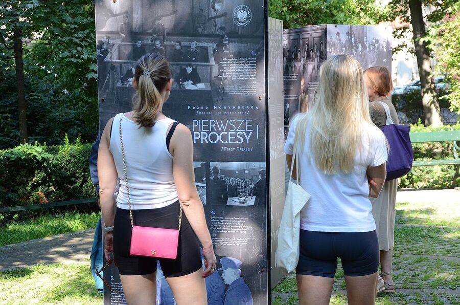 Wystawa „Zbrodnie (nie)osądzone” w Krakowie. Fot. Janusz Ślęzak (IPN)