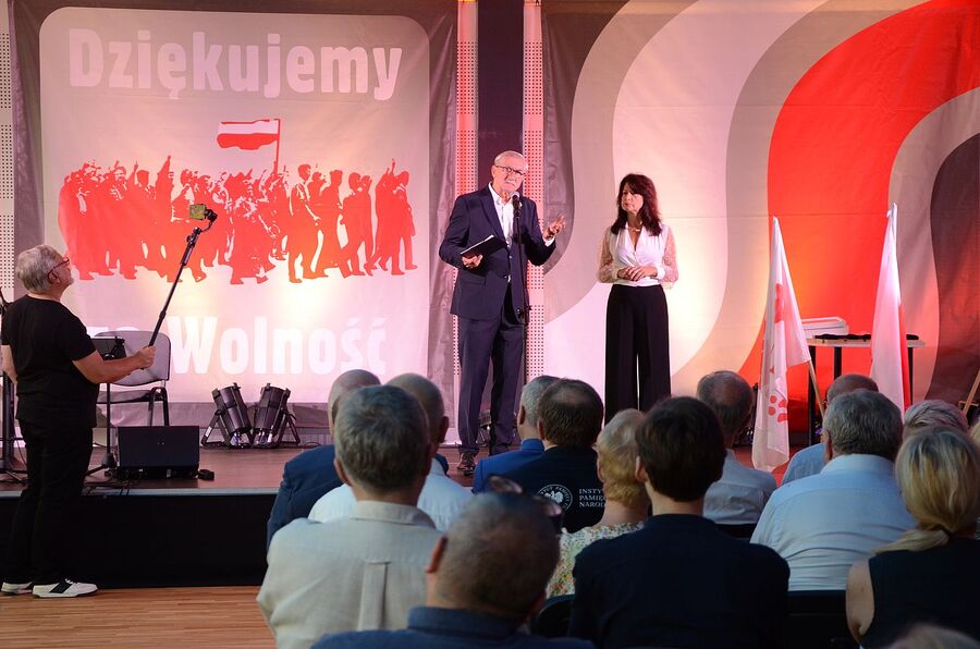 Uroczystość wręczenia medali „Dziękujemy za wolność”. Fot. Janusz Ślęzak (IPN)