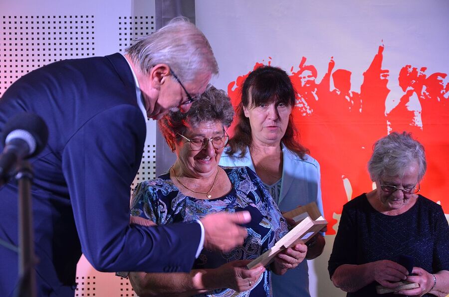 Uroczystość wręczenia medali „Dziękujemy za wolność”. Fot. Janusz Ślęzak (IPN)