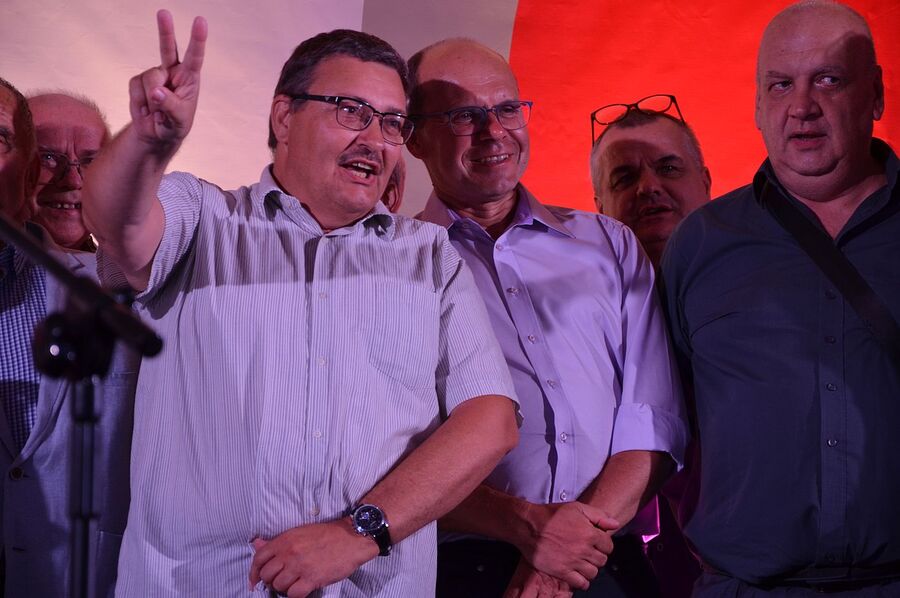 Uroczystość wręczenia medali „Dziękujemy za wolność”. Fot. Janusz Ślęzak (IPN)