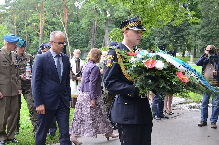 77. rocznica śmierci Danuty Siedzikówny „Inki”. Fot. Janusz Ślęzak (IPN)