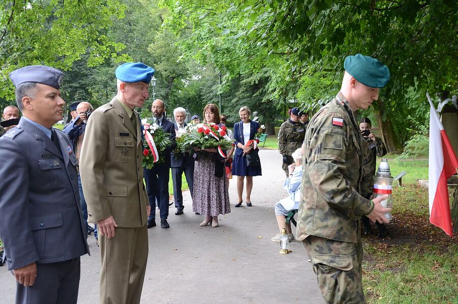 77. rocznica śmierci Danuty Siedzikówny „Inki”. Fot. Janusz Ślęzak (IPN)