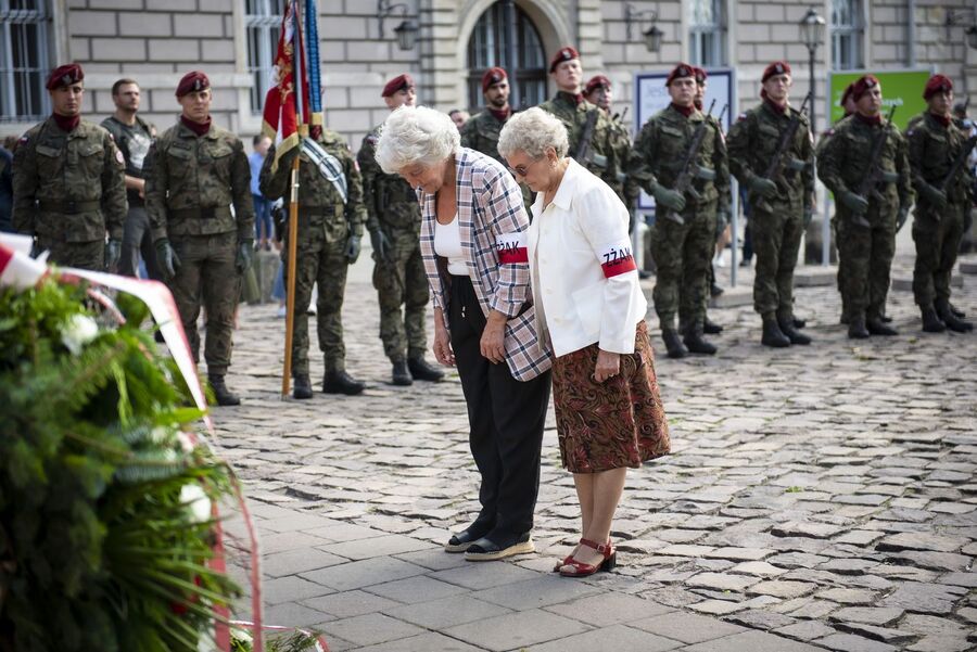Kraków. Uroczystości w 84. rocznicę agresji Związku Sowieckiego na Polskę. Fot. Agnieszka Masłowska (IPN)