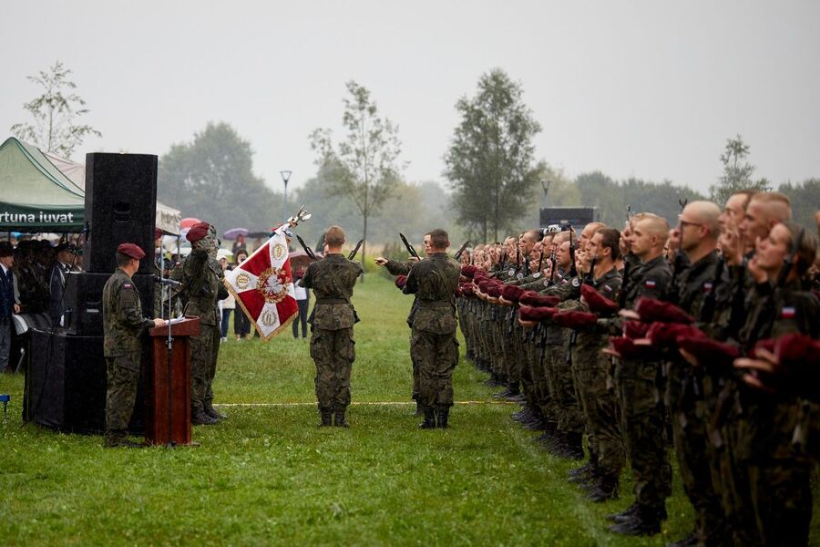 Święta 6. Brygady Powietrznodesantowej. Fot. MUW