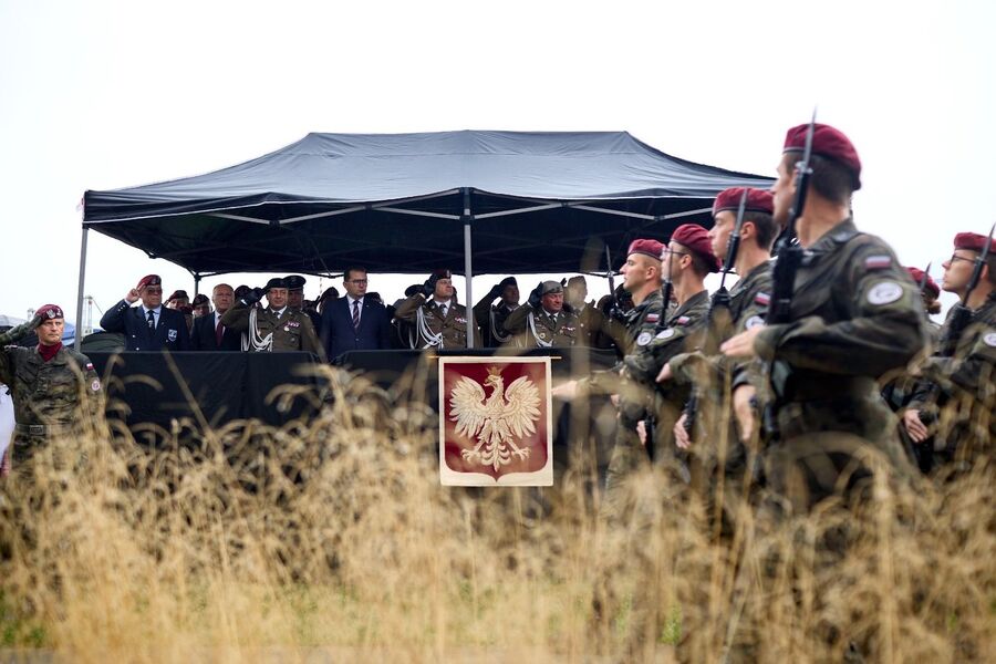 Święta 6. Brygady Powietrznodesantowej. Fot. MUW