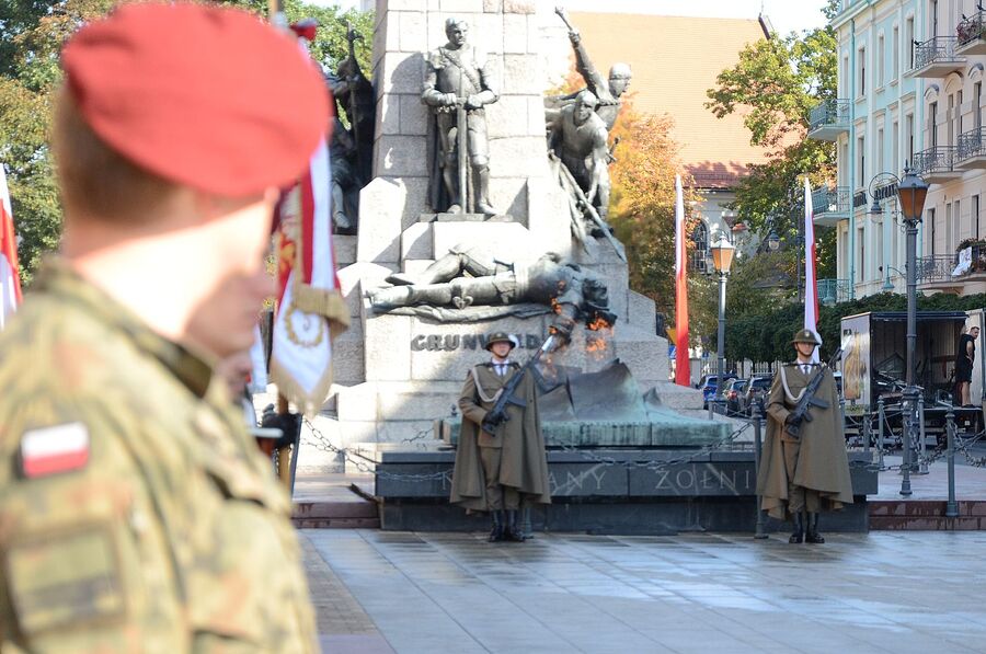 Krakowska uroczystość z okazji Dnia Polskiego Państwa Podziemnego. Fot. Janusz Ślęzak (IPN)