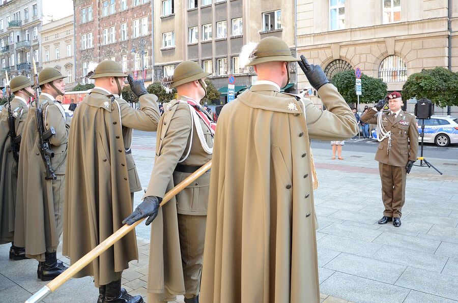 Krakowska uroczystość z okazji Dnia Polskiego Państwa Podziemnego. Fot. Janusz Ślęzak (IPN)