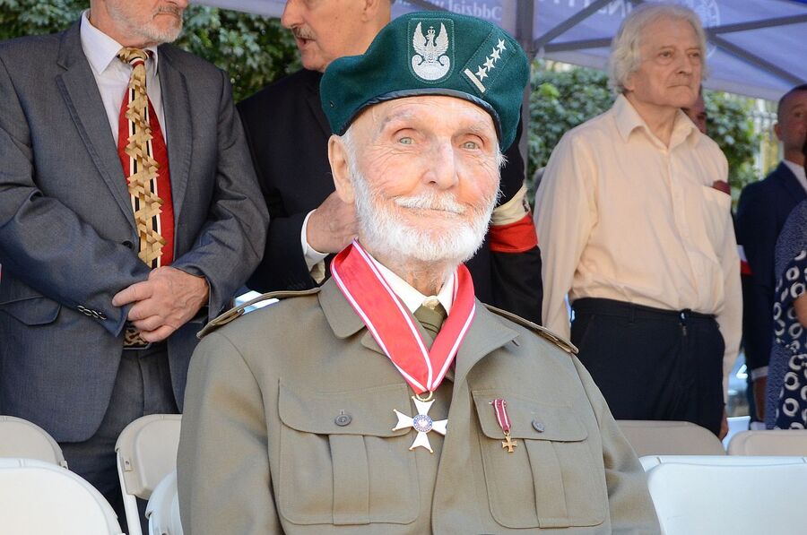 Krakowska uroczystość z okazji Dnia Polskiego Państwa Podziemnego. Fot. Janusz Ślęzak (IPN)