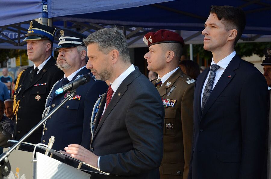 Krakowska uroczystość z okazji Dnia Polskiego Państwa Podziemnego. Fot. Janusz Ślęzak (IPN)