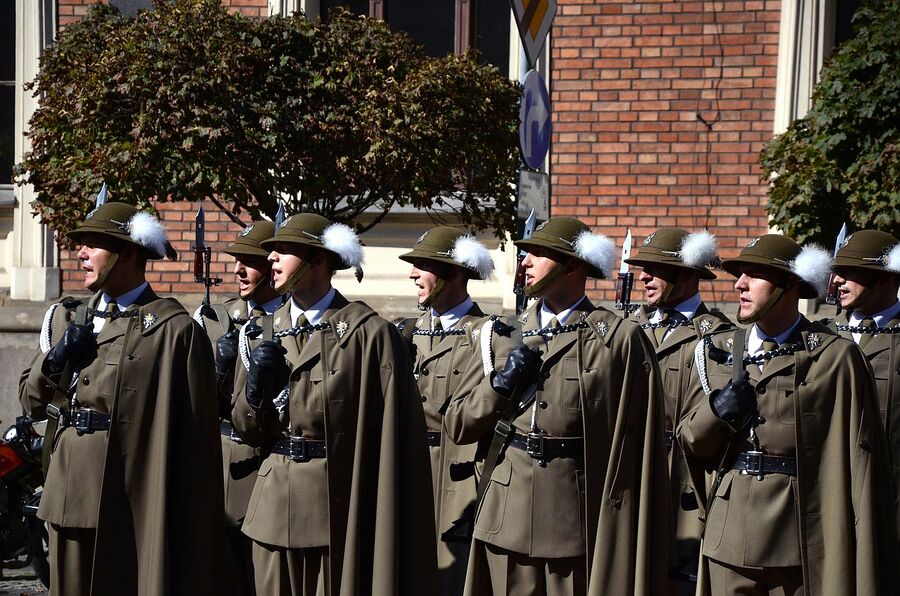 Krakowska uroczystość z okazji Dnia Polskiego Państwa Podziemnego. Fot. Janusz Ślęzak (IPN)