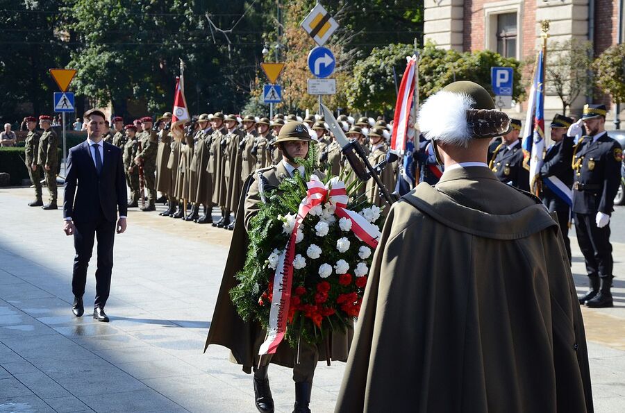 Krakowska uroczystość z okazji Dnia Polskiego Państwa Podziemnego. Fot. Janusz Ślęzak (IPN)