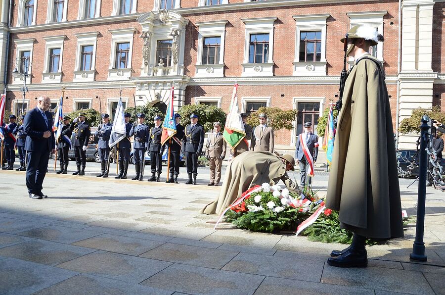 Krakowska uroczystość z okazji Dnia Polskiego Państwa Podziemnego. Fot. Janusz Ślęzak (IPN)