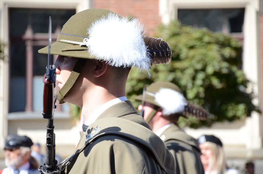 Krakowska uroczystość z okazji Dnia Polskiego Państwa Podziemnego. Fot. Janusz Ślęzak (IPN)