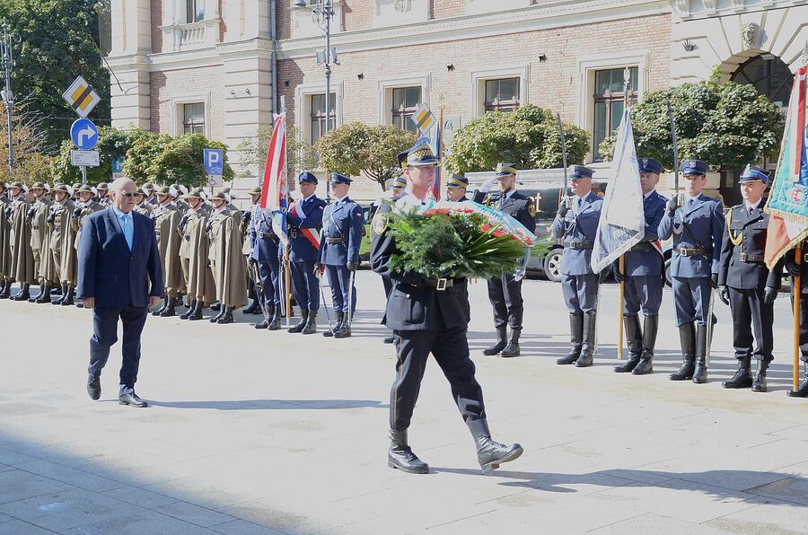 Krakowska uroczystość z okazji Dnia Polskiego Państwa Podziemnego. Fot. Janusz Ślęzak (IPN)