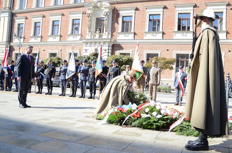 Krakowska uroczystość z okazji Dnia Polskiego Państwa Podziemnego. Fot. Janusz Ślęzak (IPN)