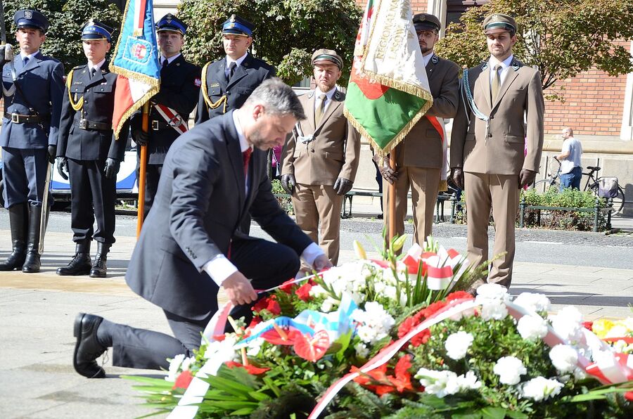 Krakowska uroczystość z okazji Dnia Polskiego Państwa Podziemnego. Fot. Janusz Ślęzak (IPN)