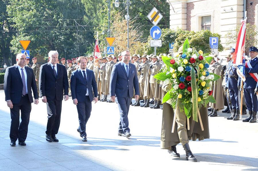 Krakowska uroczystość z okazji Dnia Polskiego Państwa Podziemnego. Fot. Janusz Ślęzak (IPN)