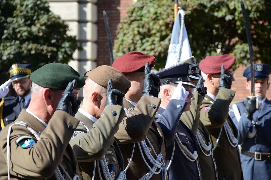 Krakowska uroczystość z okazji Dnia Polskiego Państwa Podziemnego. Fot. Janusz Ślęzak (IPN)