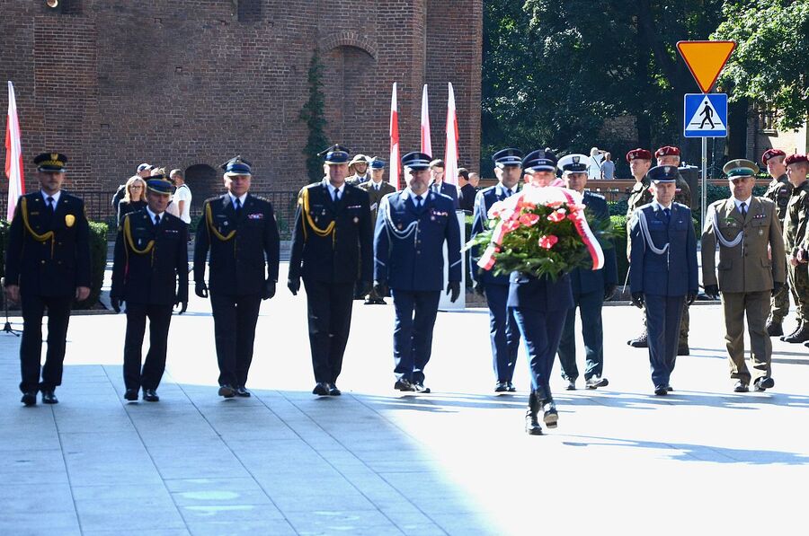 Krakowska uroczystość z okazji Dnia Polskiego Państwa Podziemnego. Fot. Janusz Ślęzak (IPN)