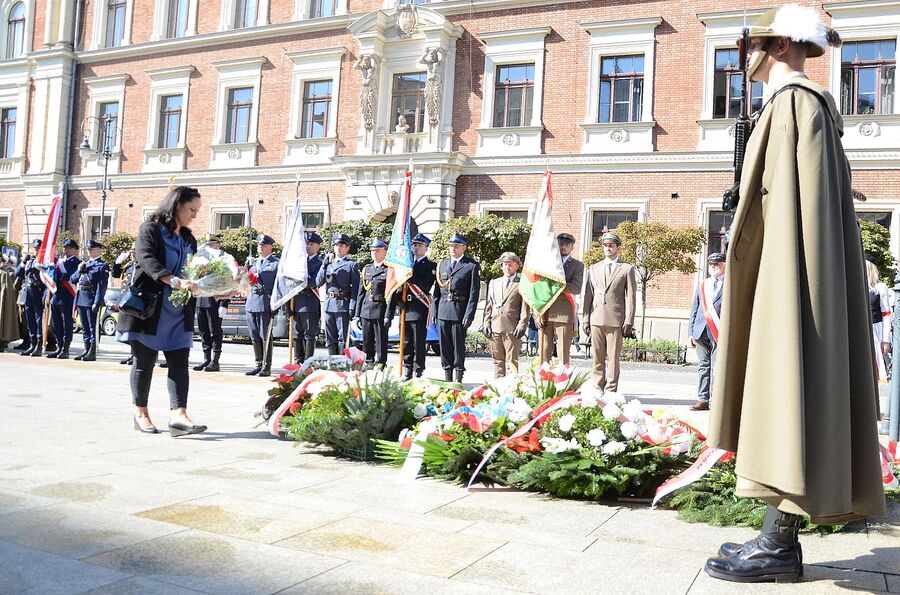Krakowska uroczystość z okazji Dnia Polskiego Państwa Podziemnego. Fot. Janusz Ślęzak (IPN)