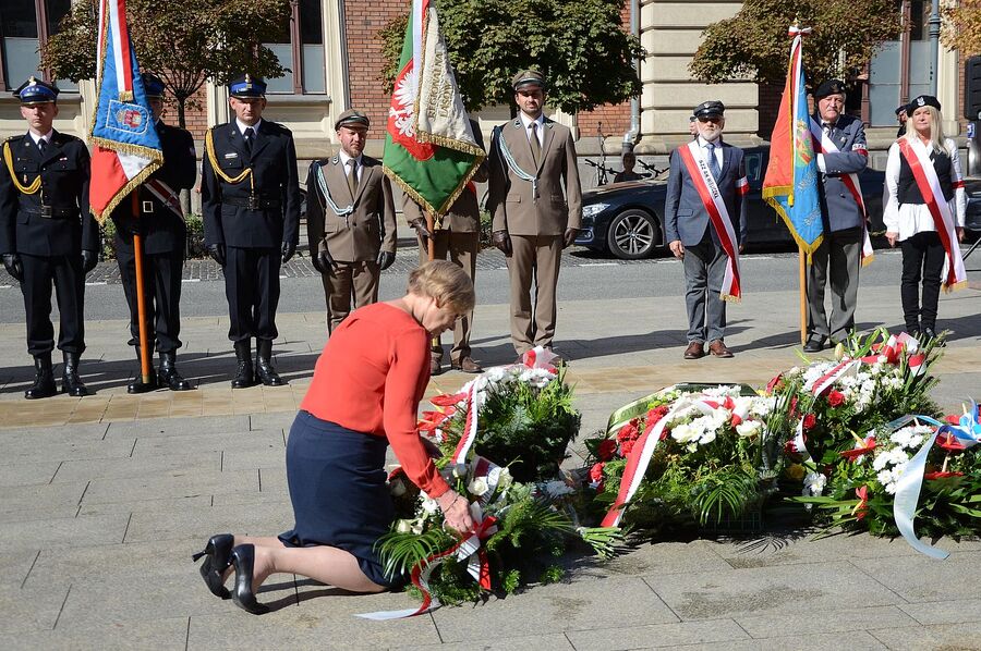 Krakowska uroczystość z okazji Dnia Polskiego Państwa Podziemnego. Fot. Janusz Ślęzak (IPN)