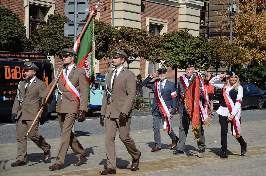 Krakowska uroczystość z okazji Dnia Polskiego Państwa Podziemnego. Fot. Janusz Ślęzak (IPN)