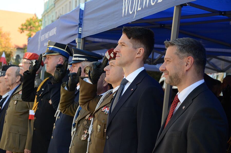 Krakowska uroczystość z okazji Dnia Polskiego Państwa Podziemnego. Fot. Janusz Ślęzak (IPN)