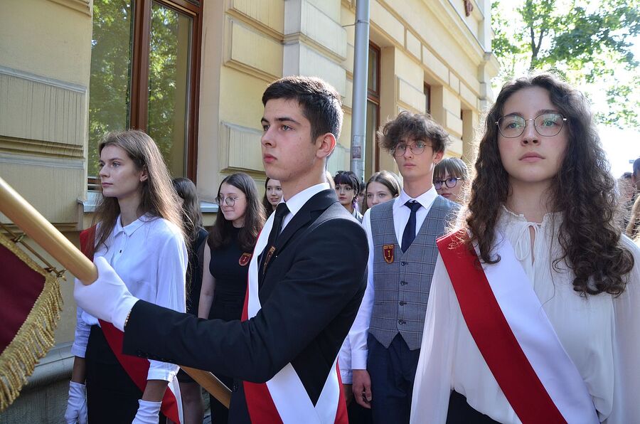 W Nowym Sączu odsłonięto tablicę upamiętniającą ppłk. Mariana Chodackiego. Fot. Janusz Ślęzak (IPN)
