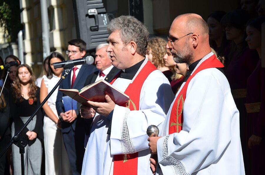 W Nowym Sączu odsłonięto tablicę upamiętniającą ppłk. Mariana Chodackiego. Fot. Janusz Ślęzak (IPN)