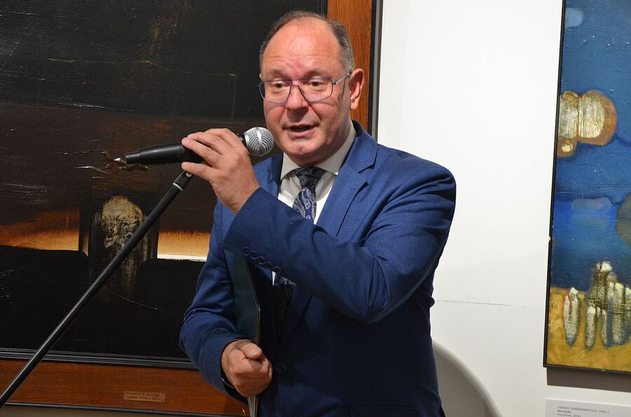 W Nowym Sączu odsłonięto tablicę upamiętniającą ppłk. Mariana Chodackiego. Fot. Janusz Ślęzak (IPN)