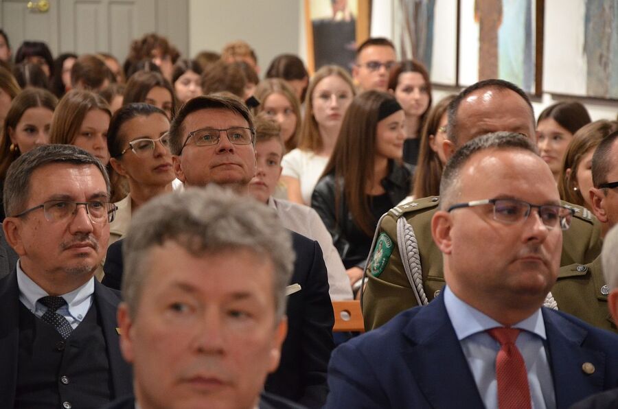 W Nowym Sączu odsłonięto tablicę upamiętniającą ppłk. Mariana Chodackiego. Fot. Janusz Ślęzak (IPN)